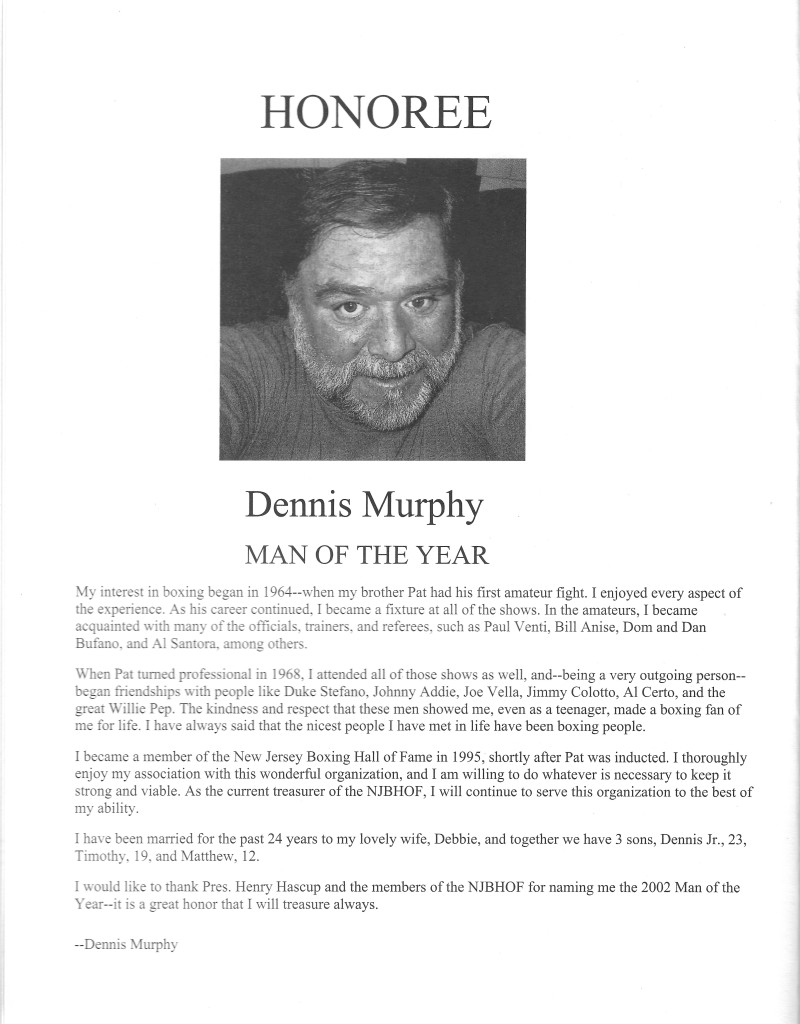 DENNIS MURPHY SR.