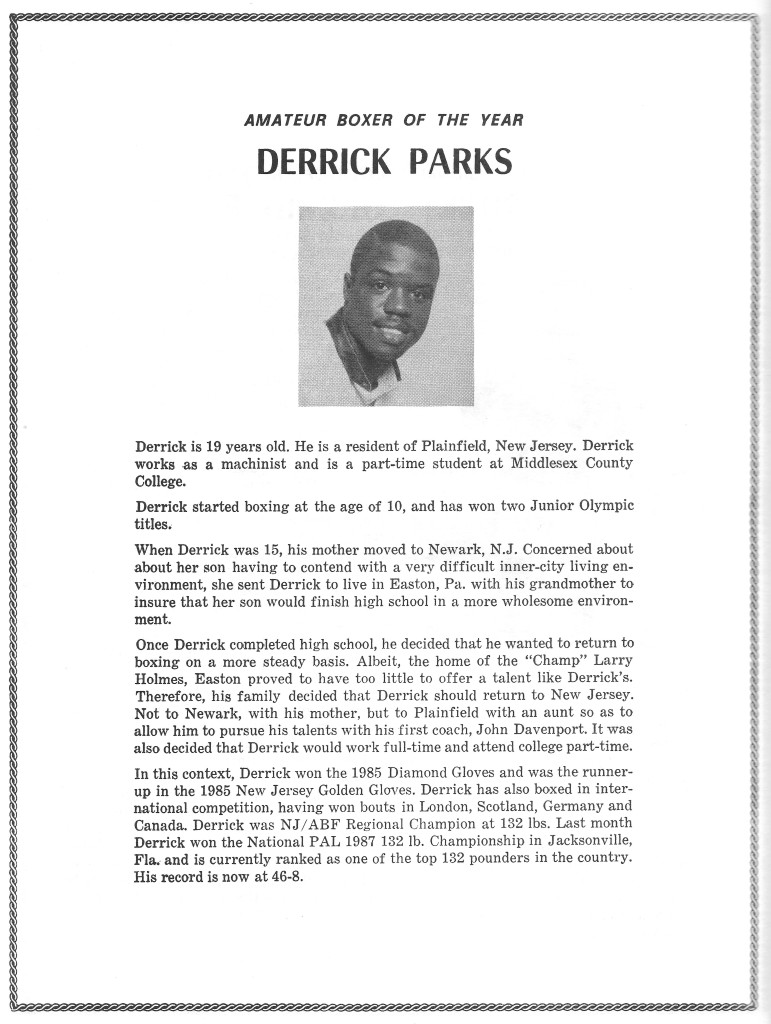 DERRICK PARKS