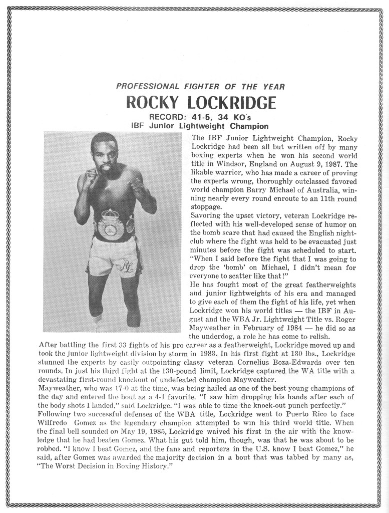 ROCKY LOCKRIDGE